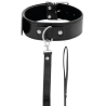 Darkness - Collier De Posture Avec Chaîne En Cuir
